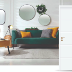 puerta placa interior americana