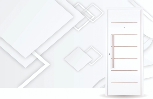 56 imperia Puerta exterior de acero modelo 56 Imperia Pavir con triple contacto