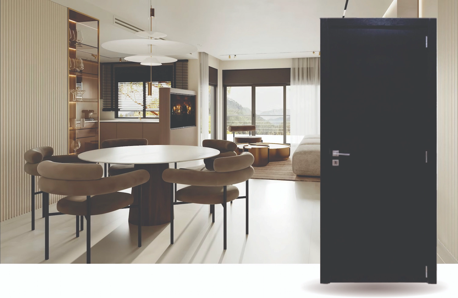 Puerta Interior | Elite Ébano