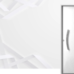 Puerta exterior de acero modelo 16 Curva con triple contacto