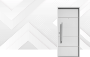 Puerta exterior de acero modelo 26 Futura Luján con triple contacto