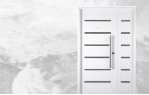 Puerta exterior de acero ciega modelo 50 Verona Pavir con triple contacto