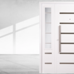 Puerta exterior de acero con postigo de abrir modelo 50 Verona Pavir