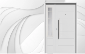 Puerta exterior de acero con postigo de abrir modelo 56 Imperia Pavir