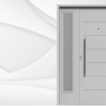 Puerta exterior de acero con postigo fijo modelo 56 Imperia Pavir