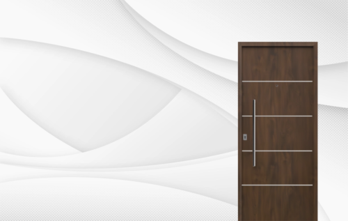 71-futura-caoba Puerta exterior de acero caoba modelo 71 Futura con triple contacto antibarreta