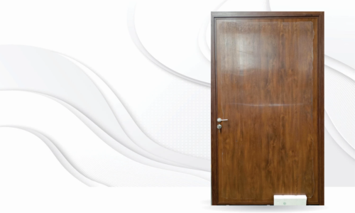 puerta exterior wall panel caoba atras