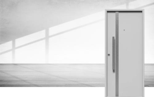 Puerta exterior de acero modelo 22 Acero línea Luján con triple contacto