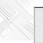 Puerta exterior de acero modelo Lisa Pavir sin manijón con triple contacto