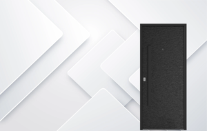 Puerta exterior de acero texturada modelo 49 Lisa con triple contacto antibarreta