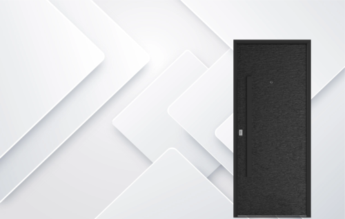 49-lisa-texturada Puerta exterior de acero texturada modelo 49 Lisa con triple contacto antibarreta