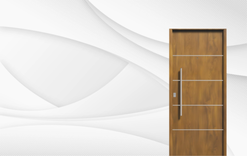 71-futura-roble Puerta exterior de acero roble modelo 71 Futura con triple contacto antibarreta