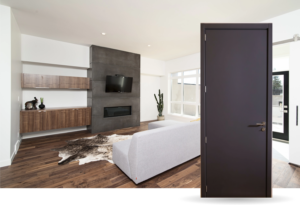 Puerta placa interior Elite Gris carbono