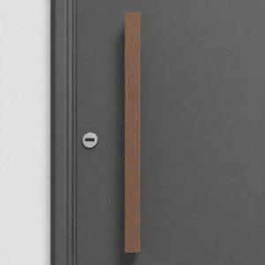 Puerta Exterior Antibarreta | 22 Acero Simil Madera - Imagen 4