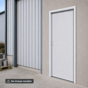 Puerta Exterior Antibarreta | 47 Lisa s/manijón - Imagen 5
