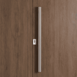 Puerta Exterior Antibarreta | 49 Lisa Caoba Ciega - Imagen 5