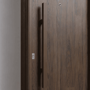 Puerta Exterior de Chapa Inyectada Pavir 49 Lisa Entablonada