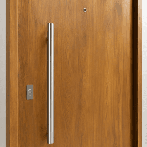 Puerta Exterior Antibarreta | 49 Lisa Roble - Imagen 4