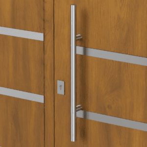 Puerta Exterior Antibarreta |50 Verona Roble Ciega - Imagen 5