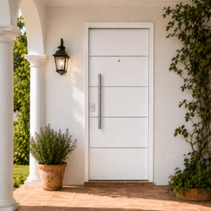 Puerta Exterior de Chapa Inyectada Pavir 71 Futura Blanca