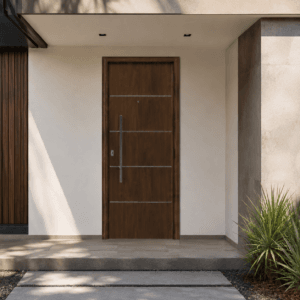 Puerta Exterior Antibarreta | 71 Futura Caoba - Imagen 7