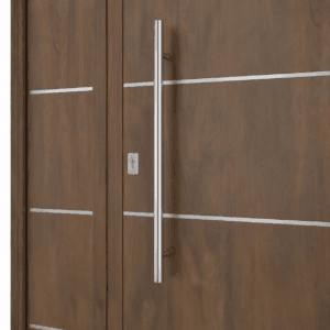 Puerta Exterior Antibarreta |71 Futura Caoba Ciega - Imagen 5