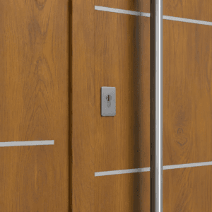Puerta Exterior Antibarreta | 71 Futura Roble Ciega - Imagen 5