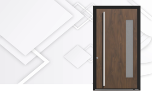 Puerta Exterior | Caoba Postigo Fijo - Imagen 1
