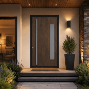 Puerta Exterior | Caoba Postigo Fijo - Imagen 5