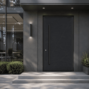 Puerta Exterior | Texturada con Apliques - Imagen 5