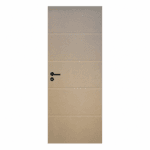 Puerta Placa Gromanti Americana MDF 80/10 Marco Chapa 18