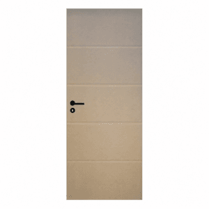 Puerta Placa Gromanti Americana MDF 80/10 Marco Madera - Imagen 1