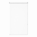 Cortina roller blackout blanca 100x150 — vista de frente