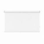 Cortina roller blackout blanca 100x60 — vista de frente
