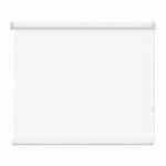 Cortina roller blackout blanca 150x110 — vista de frente