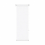 Cortina roller blackout blanca 30x110 — vista de frente