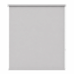 Cortina roller blackout gris 120x150 — vista de frente