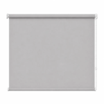 Cortina roller blackout gris 150x110 — vista de frente