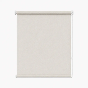 Cortina roller blackout natural 100x110 — vista de frente