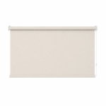 Cortina roller blackout natural 100x60 — vista de frente