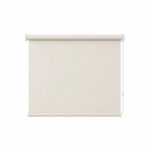 Cortina roller blackout natural 100x90 — vista de frente