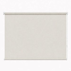 Cortina roller blackout natural 150x110 — vista de frente