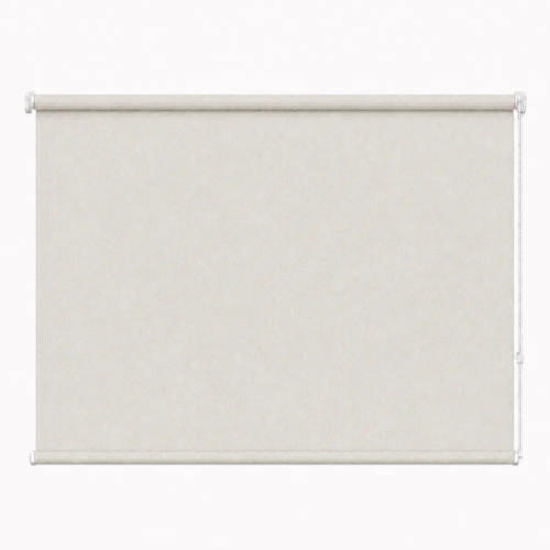 Cortina roller blackout natural 150x110 — vista de frente