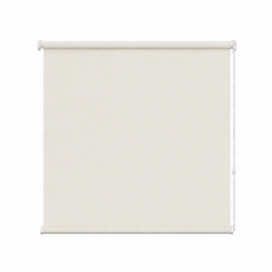 Cortina roller blackout natural 150x150 — vista de frente