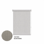 Cortina roller sunscreen gris 50x90 — vista de frente