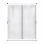 Ventana corrediza Aluminio Blanco Nexo Moderna — vista de frente (13)