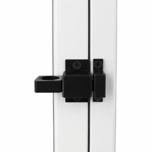 Ventana de abrir Aluminio Blanco Nexo Clásica — detalle del herraje (3)
