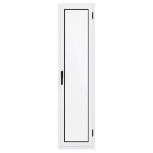 Ventana de abrir Aluminio Blanco Nexo Moderna — vista de frente (7)