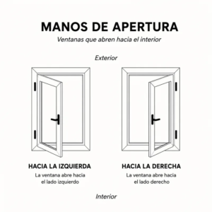 Ventana de abrir PVC Blanco DVH Nexo Confort — detalle del producto