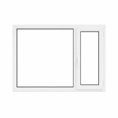Ventana Sureña PVC Blanco DVH Nexo Confort — vista de frente (1)